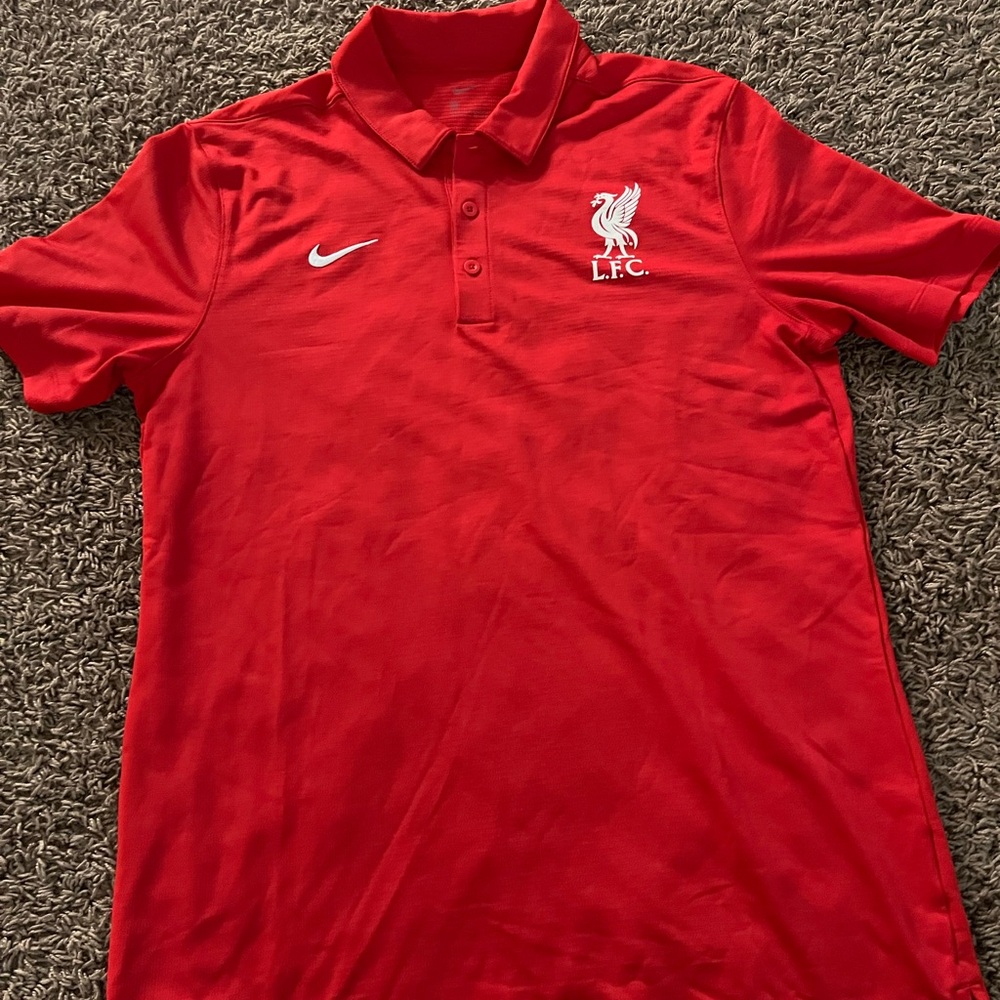 Nike Men’s Liverpool FC Team Sports Golf Polo Shirt Size Medium